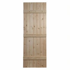 Solid Pine Ledged Door -