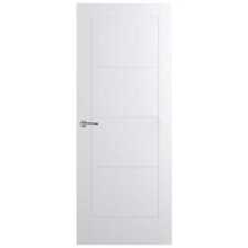 Exeter White Moulded Fully