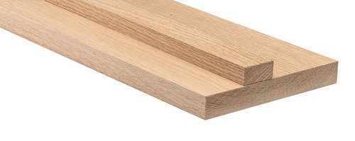 Solid oak door lining - oak,